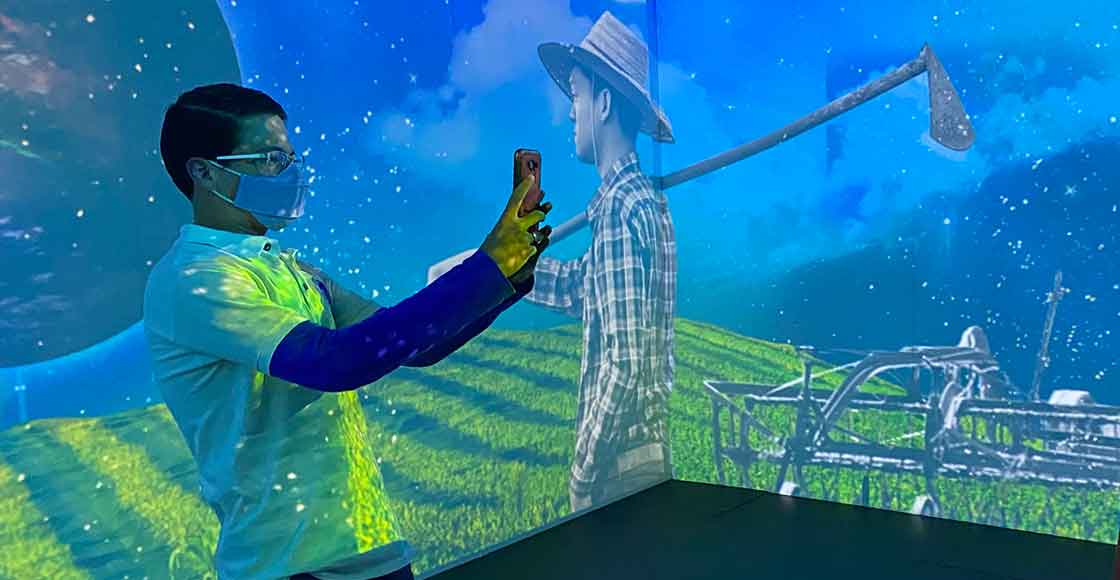 Fruturista, experiencia inmersiva