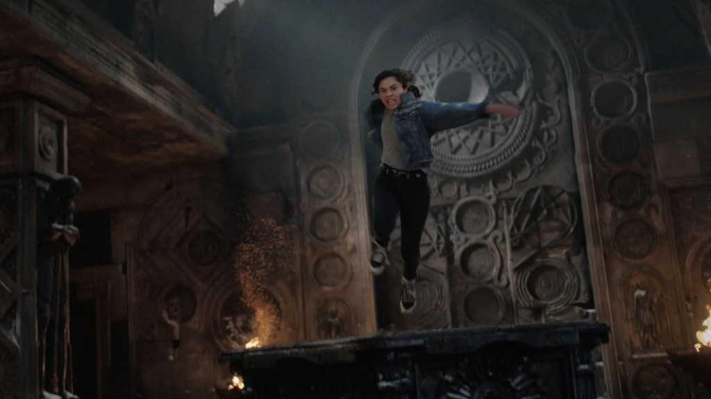 Xochitl Gomez como America Chavez en 'Doctor Strange in the Multiverse of Madness'