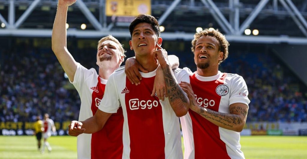 Goles en 3 partidos: El imponente cierre de temporada de Edson Álvarez con el Ajax