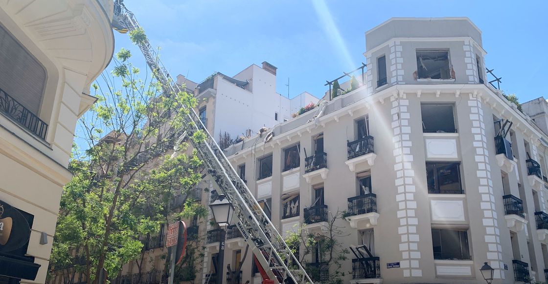 exploto-edificio-madrid-espana-bomberos