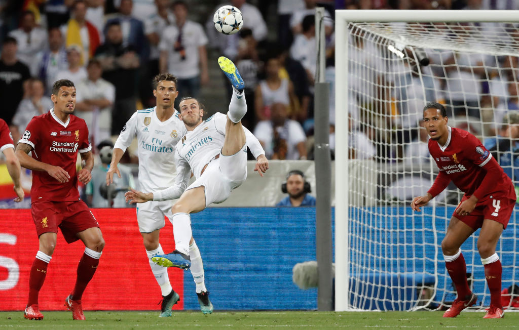 Gareth Bale vs Liverpool en la final de Champions League