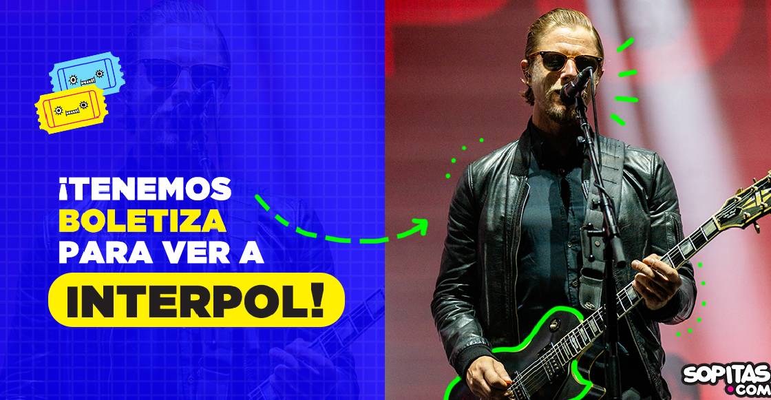 Te invitamos al concierto de Interpol en el Palacio de los Deportes