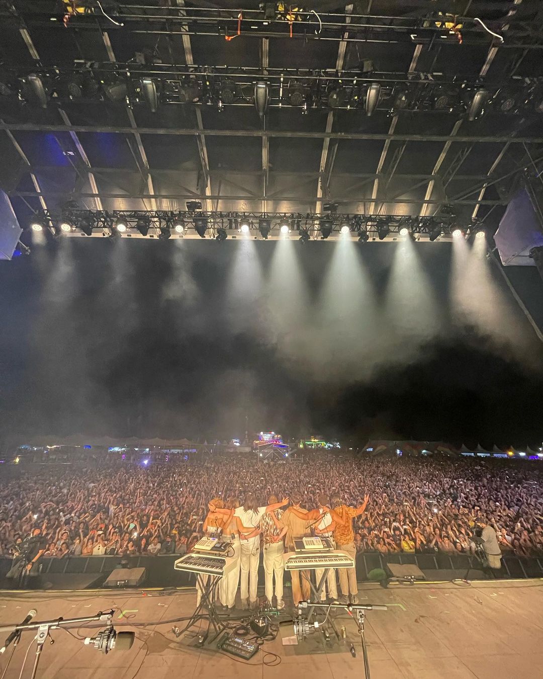 Jungle se robó el show en el Vaivén 2022 con su espectacular vibra neo-soul