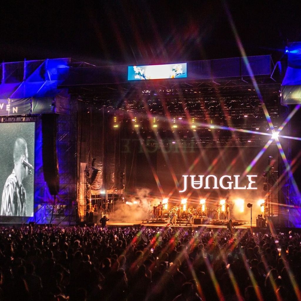 Jungle se robó el show en el Vaivén 2022 con su espectacular vibra neo-soul 