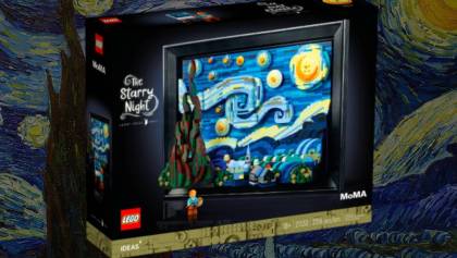 ¡LEGO presenta su set para que armes 'La noche estrellada' de Van Gogh!