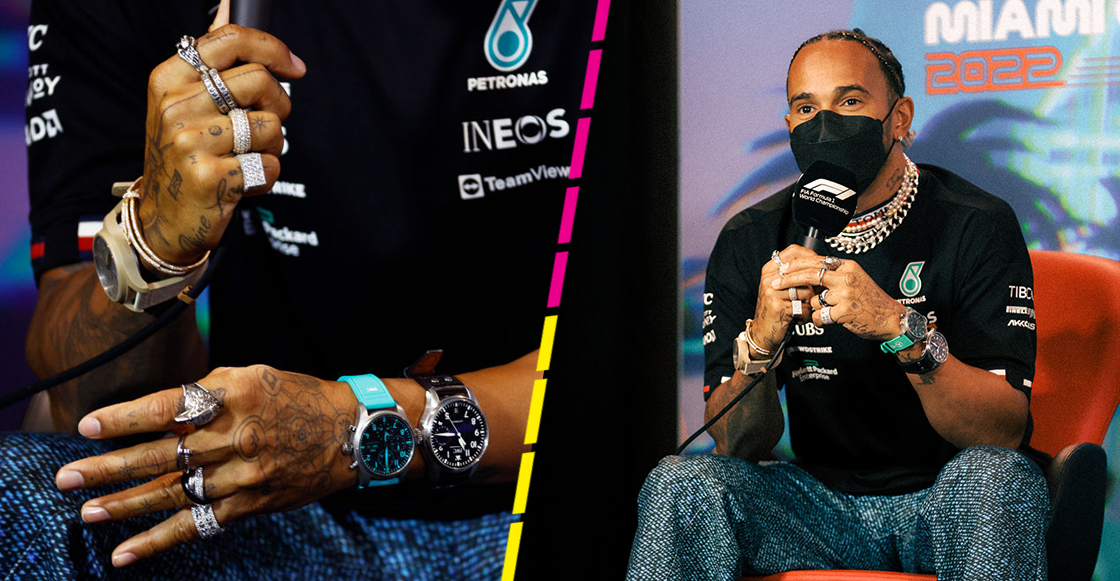 La protesta de Lewis Hamilton en Miami por la prohibición de la joyería en Fórmula 1: "No pude ponerme más"