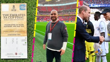Abucheos al príncipe William y el color en Wembley: Lo que no se vio en la final de la FA Cup