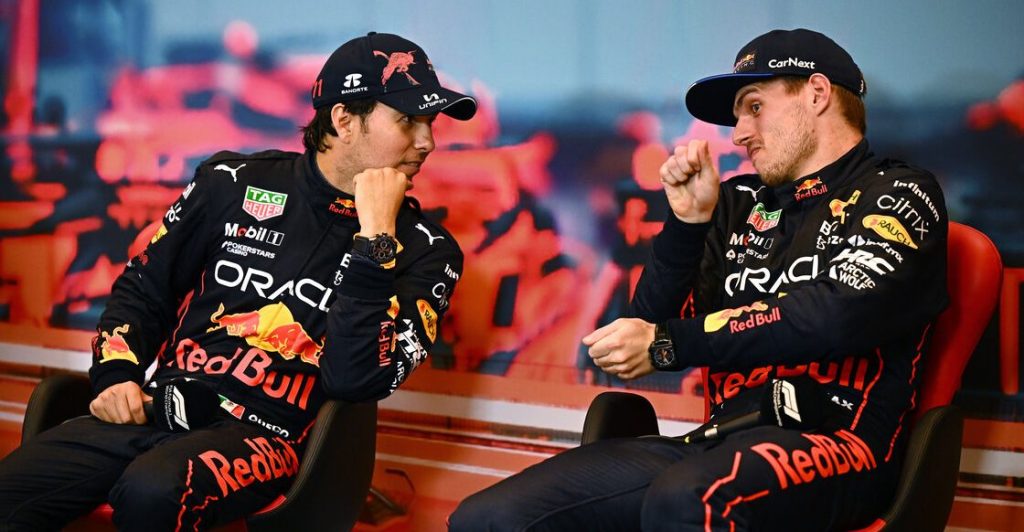 "Seguiremos enamorados": La divertida respuesta de Checo y Verstappen sobre una posible rivalidad en Red Bull