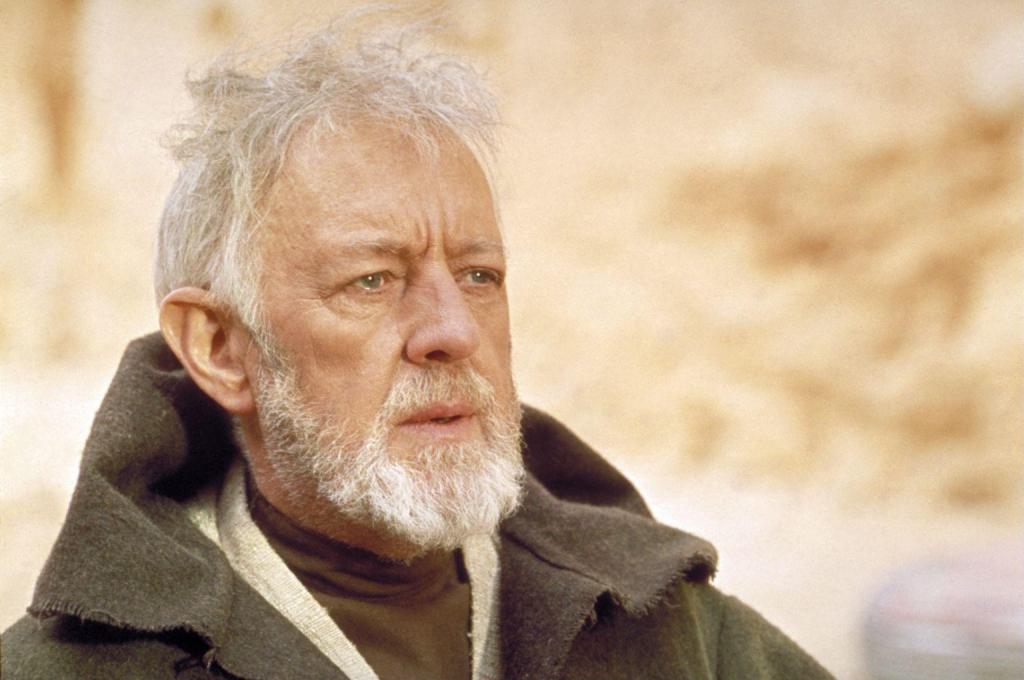 Alec Guiness como Obi-Wan Kenobi