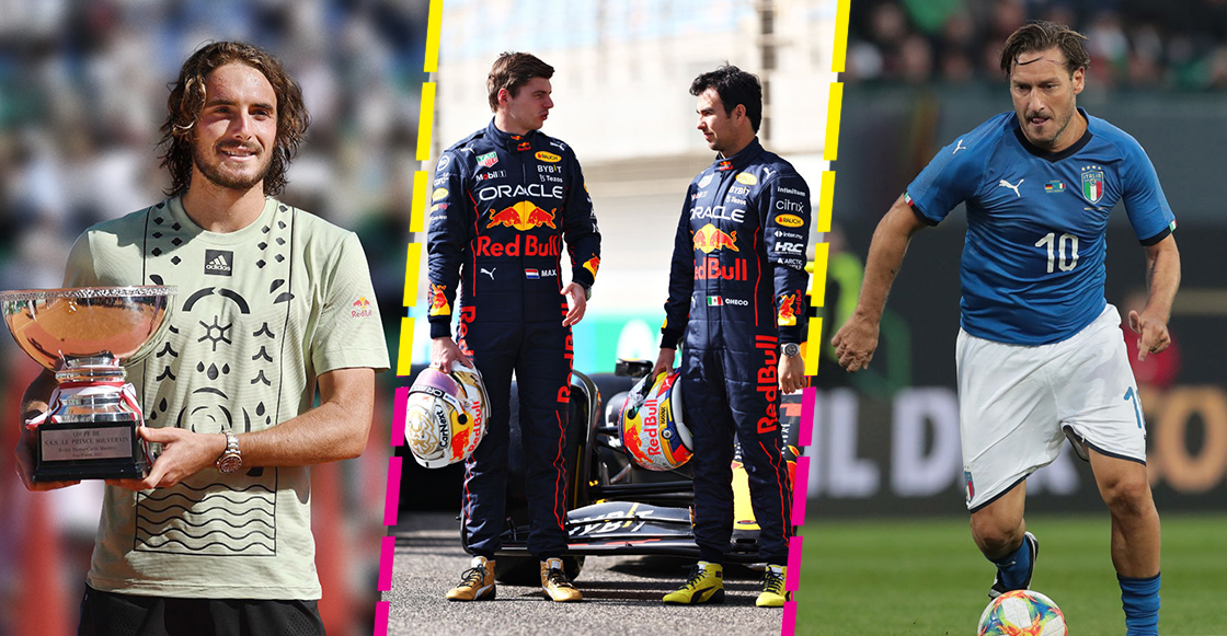 Checo, Totti y Tsitsipas: Ellos jugarán el partido de Estrellas vs Pilotos de la Fórmula 1 en Mónaco