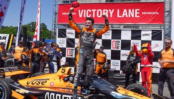 ¡Orgullo mexicano! Pato O'Ward gana el Gran Premio de Alabama en la Indycar
