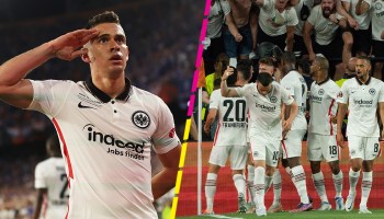 Los penales con los que el Eintracht se coronó campeón de la Europa League