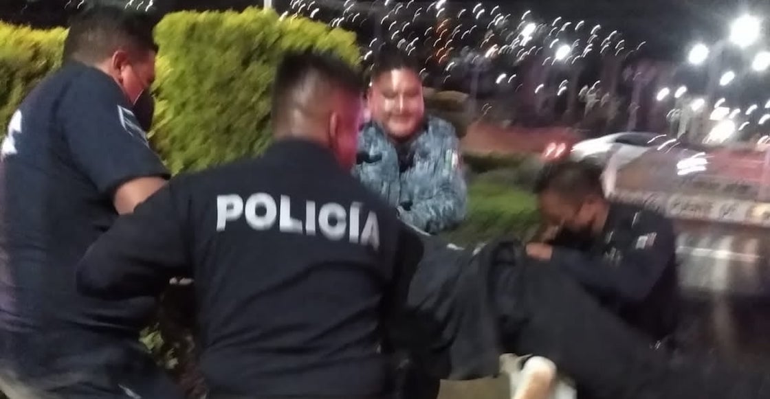 policias-rescataron-persona-puente-pachuca-hidalgo