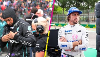 La pedrada de Fernando Alonso a Hamilton por los problemas de Mercedes: "Rompió récords porque tenía el coche más rápido"