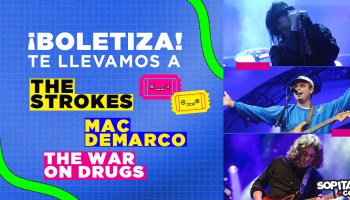 ¡Te llevamos al concierto de The Strokes, The War on Drugs y Mac DeMarco en CDMX!