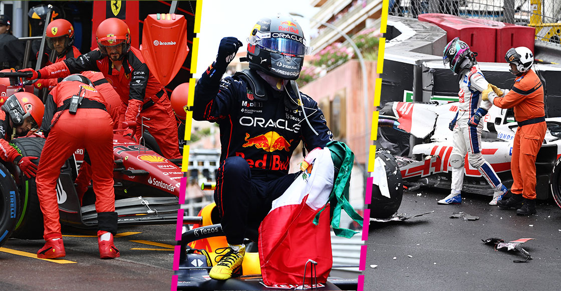La histórica victoria de Checo, el osote de Ferrari y choque de Schumacher en el GP de Mónaco