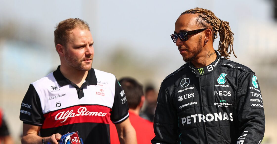 La distracción (o chismecito) que le costó puntos a Valtteri Bottas en el GP de Miami: "Seguía a Lewis y George por los retrovisor"
