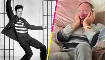 Abuelito con Alzheimer recobra la memoria escuchando a Elvis Presley