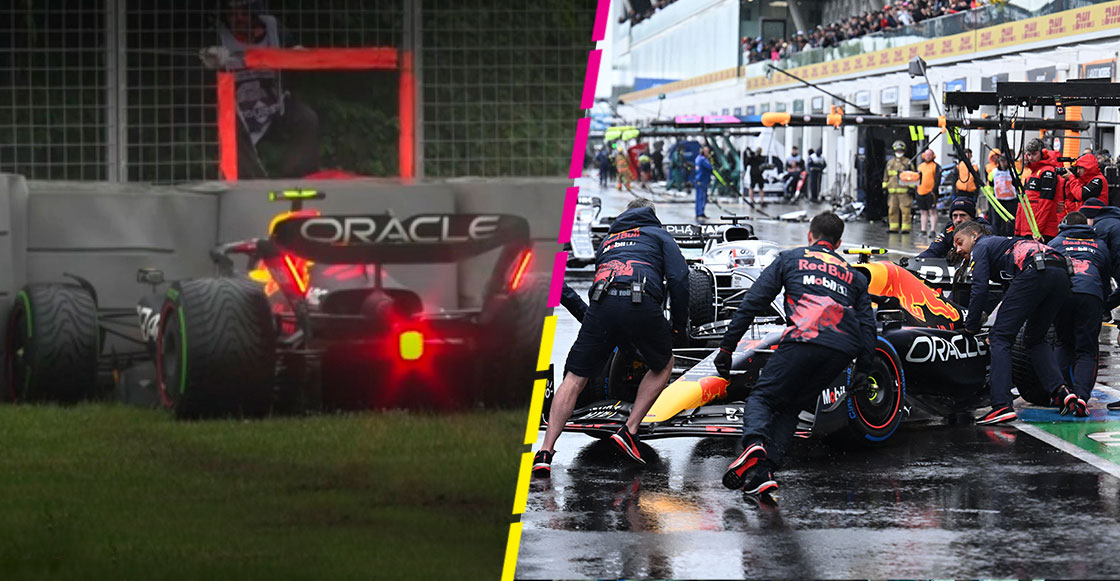 El choque que dejó fuera del top 10 a Checo Pérez en la sesión de calificación del GP de Canadá