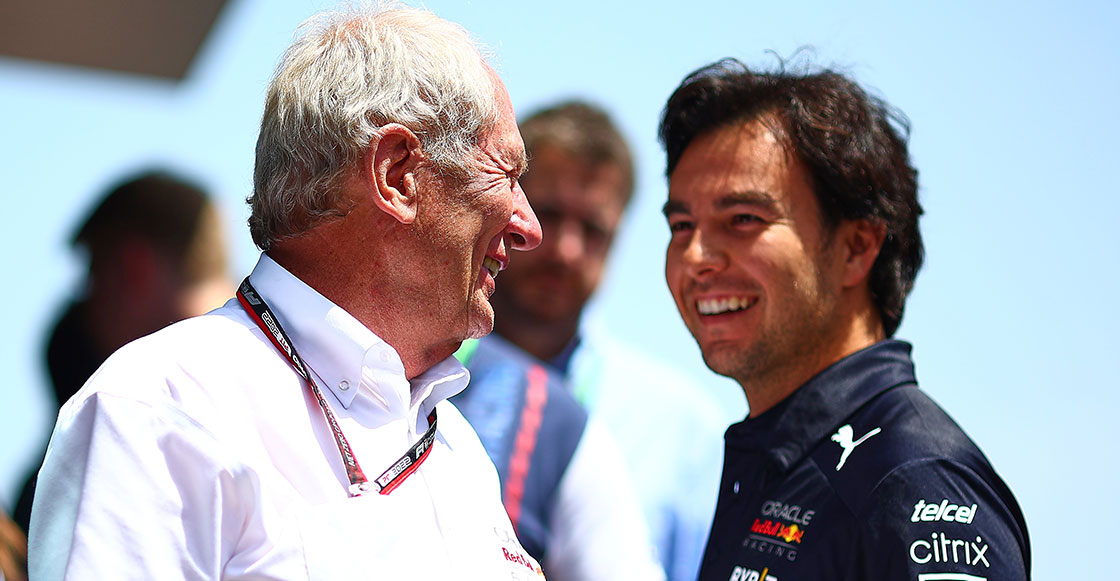 Helmut Marko revela cuándo se firmó en realidad la renovación de Checo Pérez con Red Bull