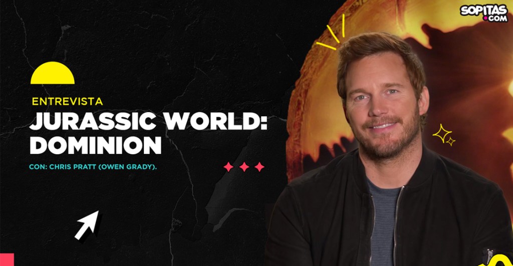 Chris Pratt nos habla de la reunión con el elenco original en 'Jurassic World: Dominion'