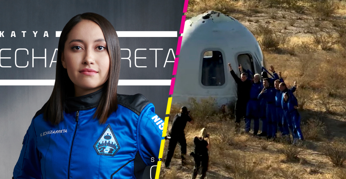 "Te lo dedico a ti, México": El mensaje de Katya Echazarreta por su viaje al espacio