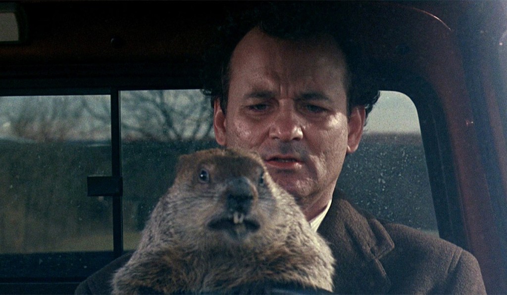 Bill Murray en 'Groundhog Day'