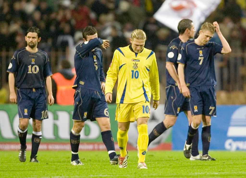 Escocia vs Ucrania en 2006