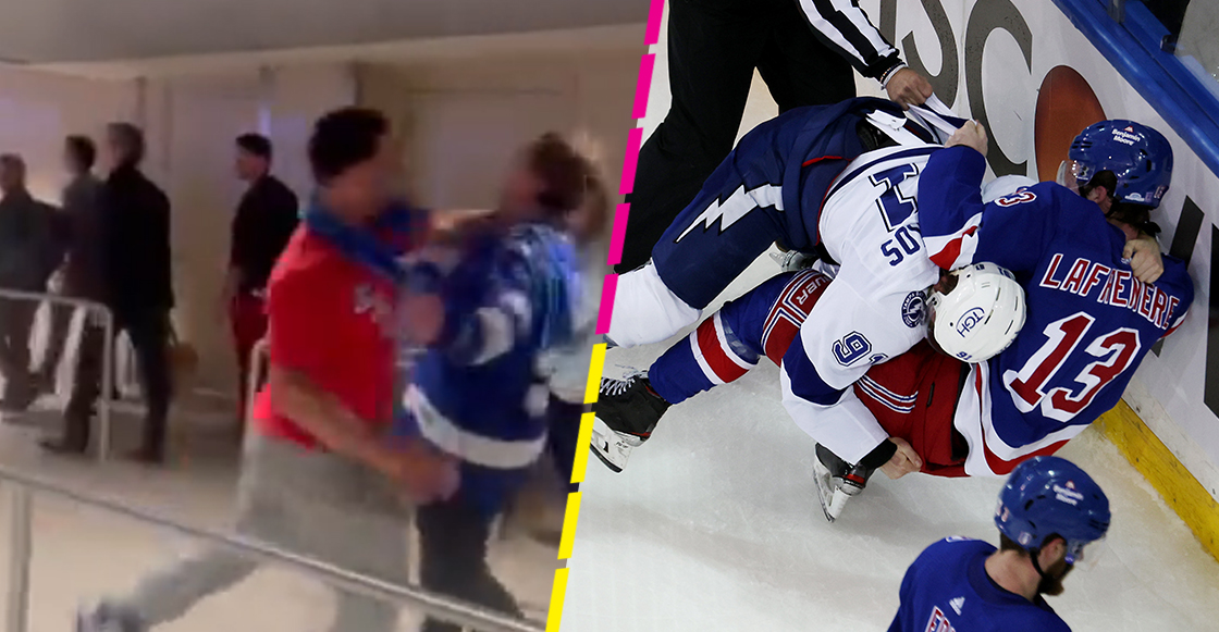 NY Rangers fan vetado de por vida del MSG por golpear a aficionado de Tampa