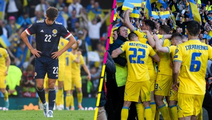 Los goles con los que Ucrania dejó sin Mundial a Escocia en el repechaje de la UEFA