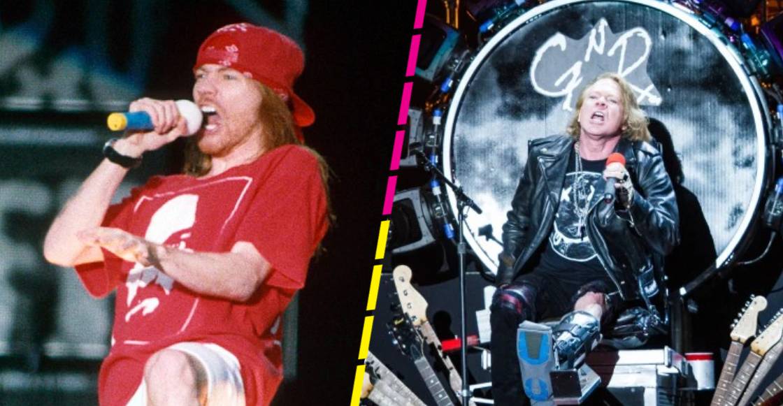 Recordemos las veces que Guns N' Roses ha venido a México
