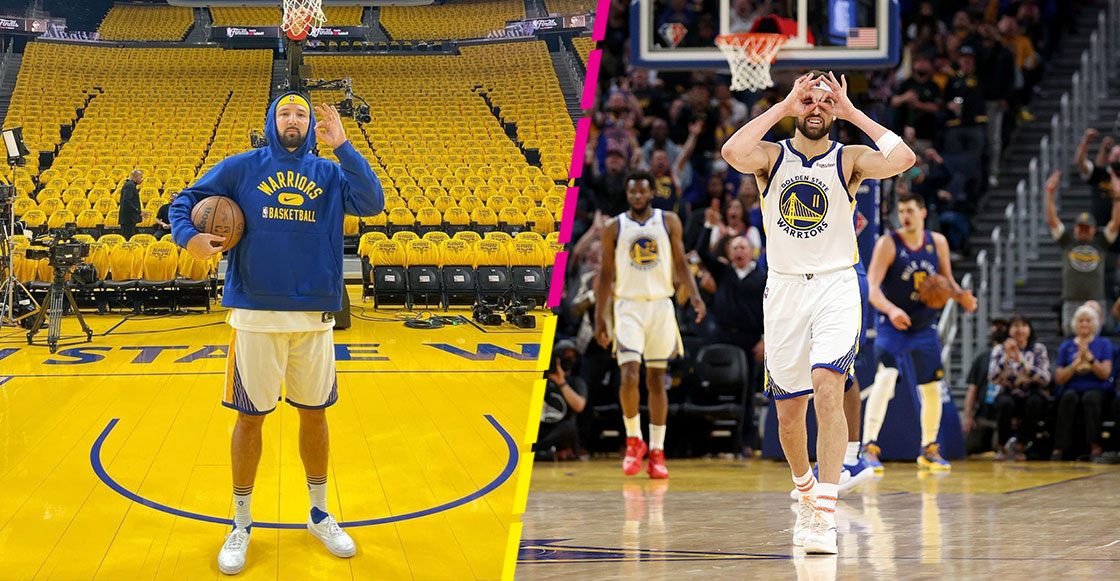 Un Klay Thompson fake se metió al Chase Center y hasta se puso a entrenar triples en la cancha de los Warriors