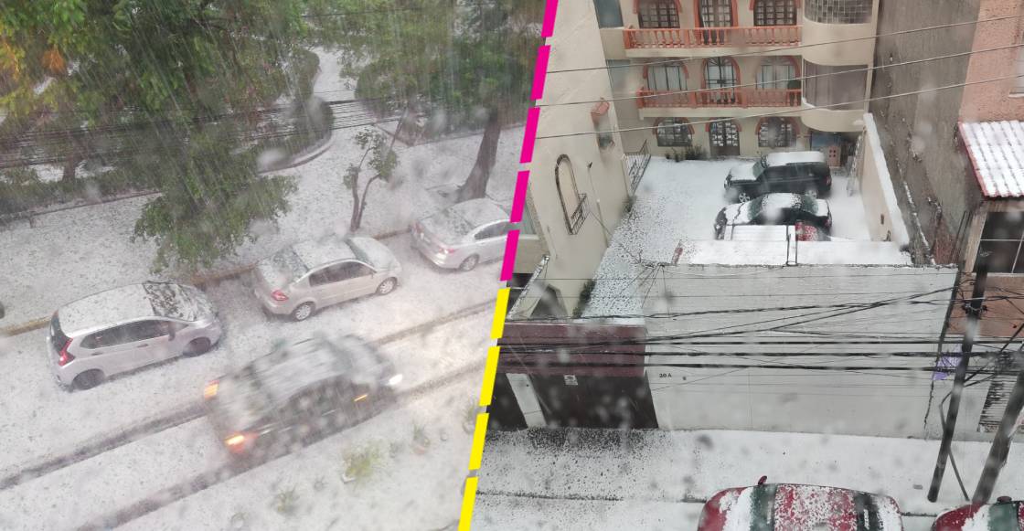 ¡Estuvo densa! Las fotos y videos que dejó la lluvia y el granizo de este 12 de junio en CDMX