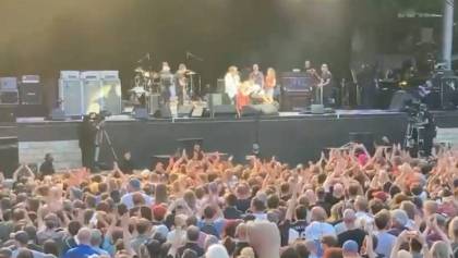 Pearl Jam invitó a un fan en fase terminal al escenario