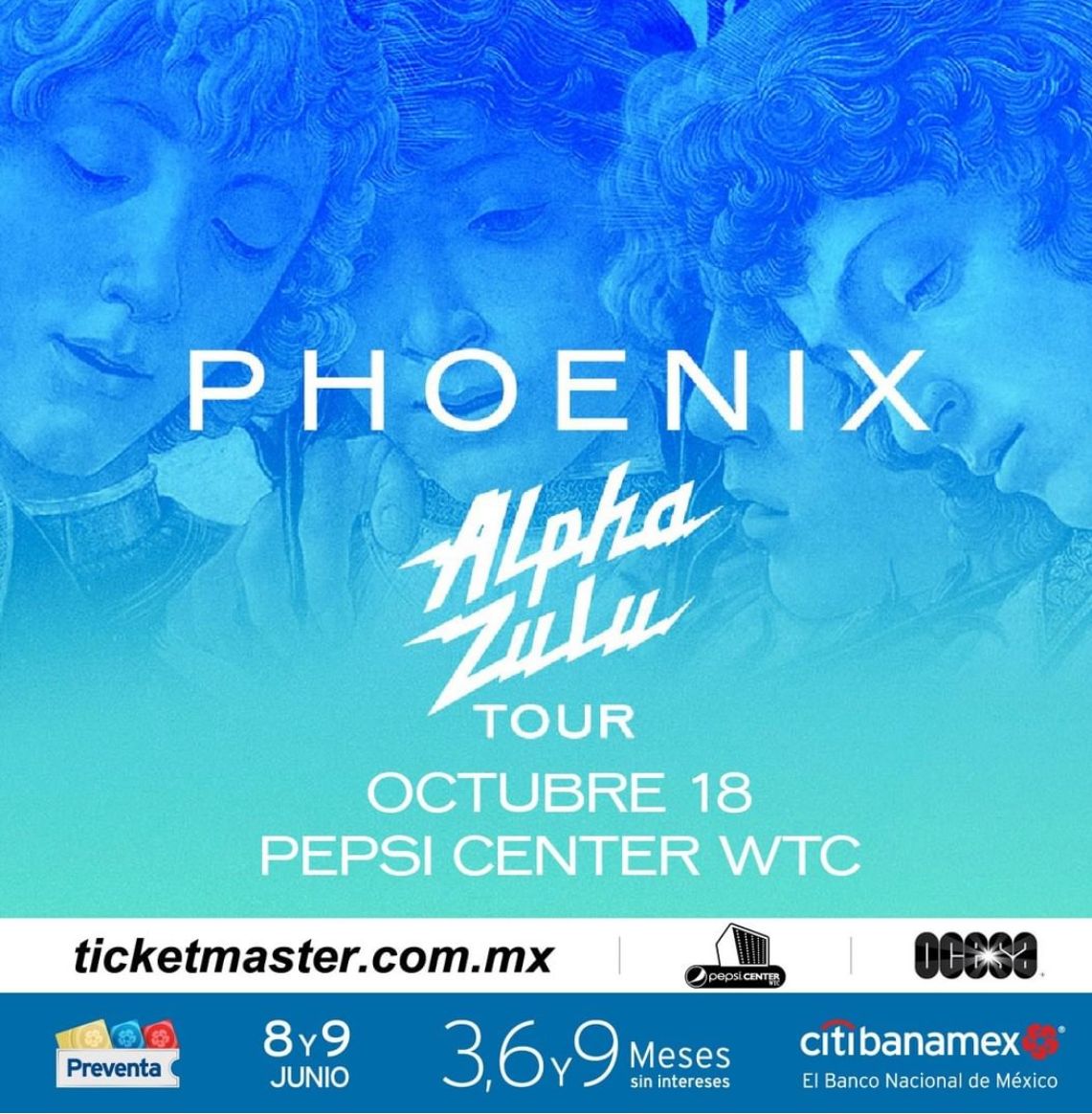 ¡Agárrense que les regalaremos boletos para el concierto de Phoenix en