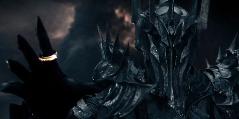 Sauron en 'El señor de los anillos'