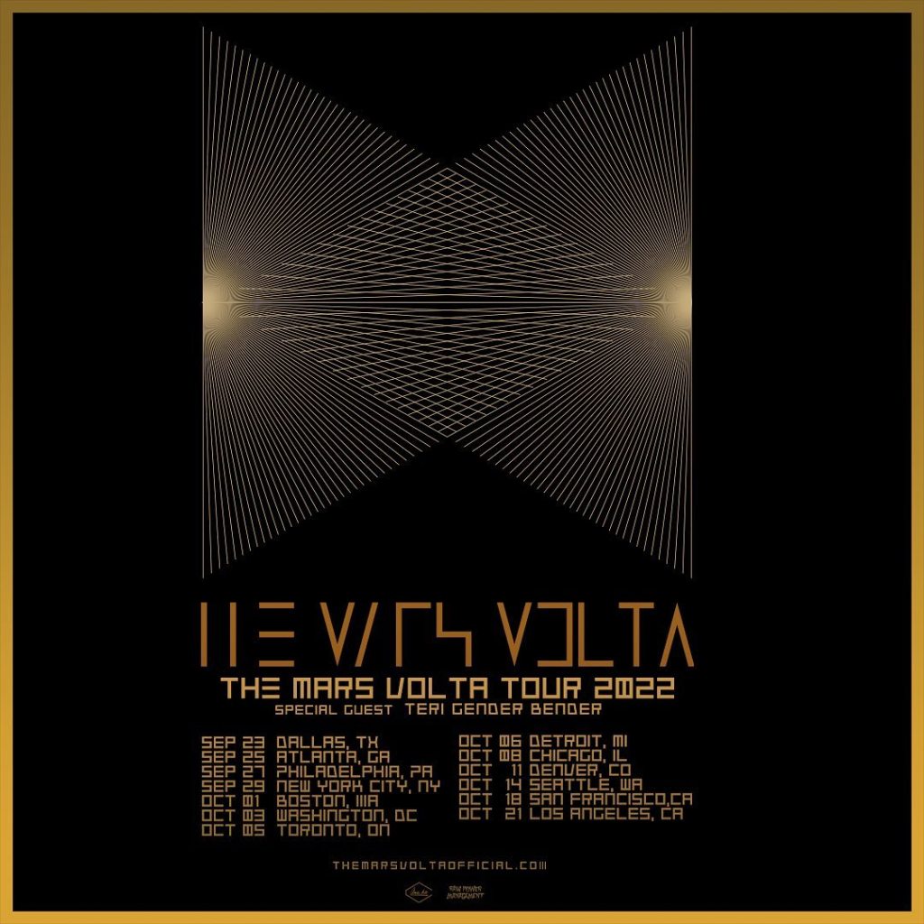 ¡The Mars Volta lanza nueva rola y anuncia gira después de 10 años!