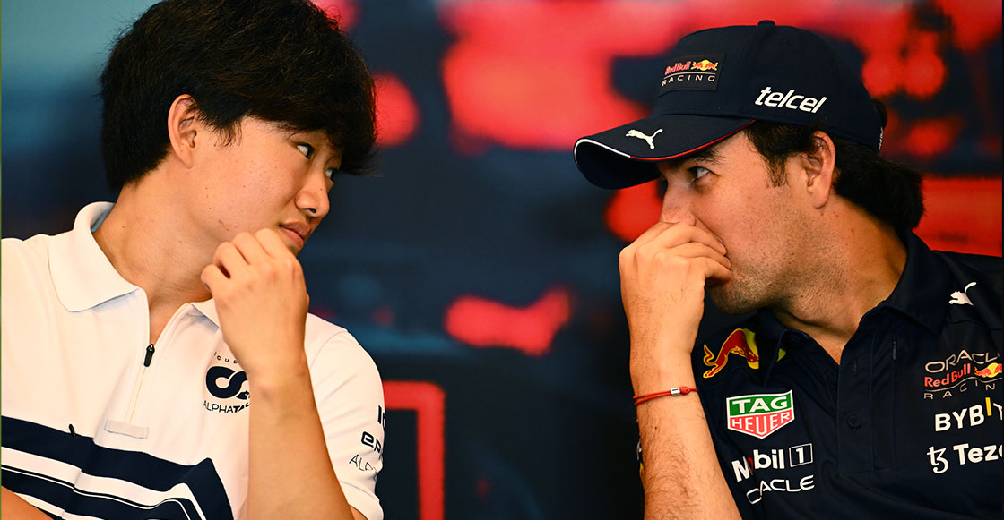 A Yuki Tsunoda tampoco le hizo gracia la renovación de Checo Pérez con Red Bull: "No estoy feliz"