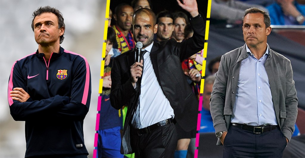 Los 6 entrenadores que han dirigido al Barcelona y su filial del Barça "B"