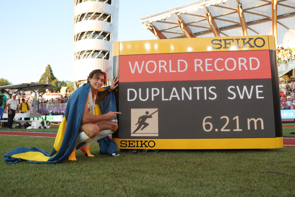 Armand Duplantis record salto con garrocha