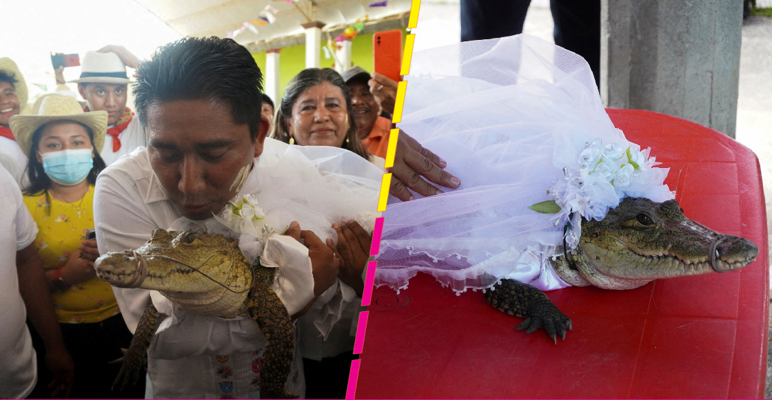 Alcalde de Oaxaca se casa con ‘Princesa Lagarto’ como parte de una tradición