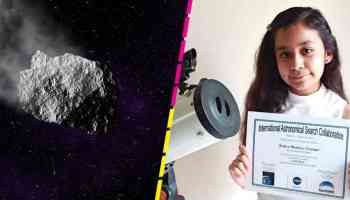 Ashley, la niña mexicana que descubrió un asteroide y lo podrá bautizar