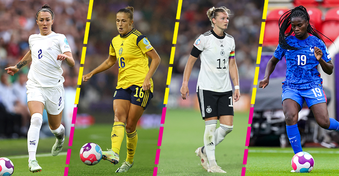 ¡Las mejores 4! Así se jugarán las semifinales de la Eurocopa Femenil 2022