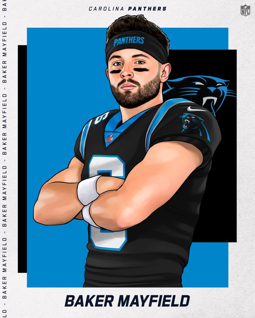 Baker Mayfield con los Panthers