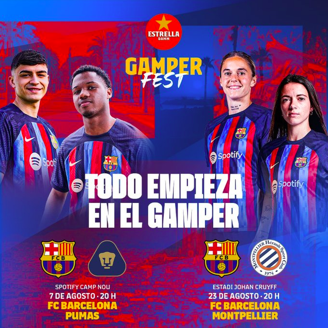 Fecha y horario: Pumas enfrentará al Barcelona por el Trofeo Joan Gamper