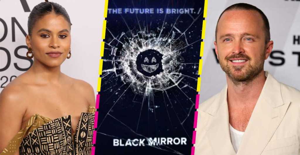 Aaron Paul y Zazie Beetz se unen a la 6ta temporada de 'Black Mirror'