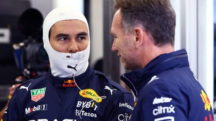 Checo Pérez en el Gran Premio de Hungría