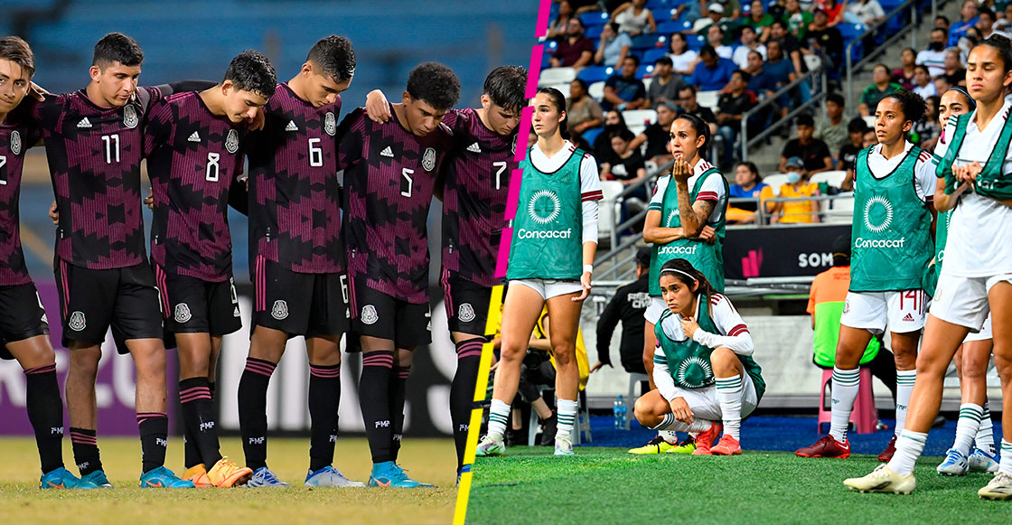 ¿Cuándo fue la última vez que México se quedó fuera de Juegos Olímpicos en futbol varonil y femenil?