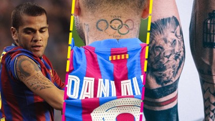 ¡Su cuerpo es un lienzo! Los más de 30 tatuajes de Dani Alves y su significado