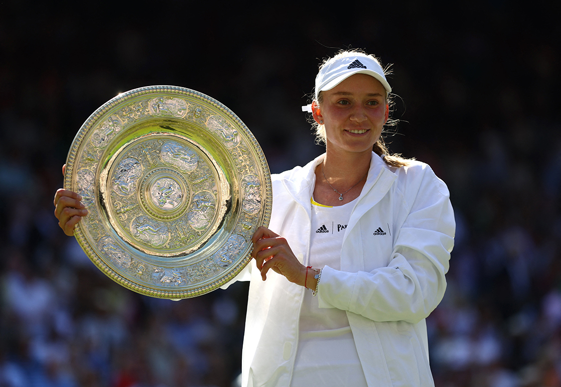 Elena Rybakina, la primera campeona de Kazajistán en Wimbledon